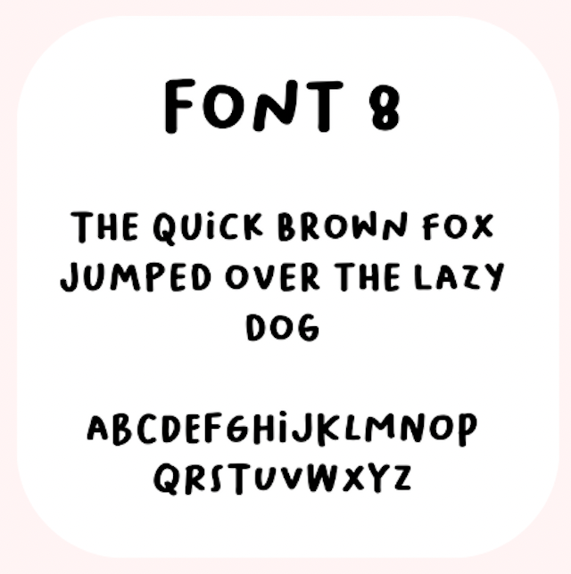 Happy Things (Autumn) - Custom Painted Tag