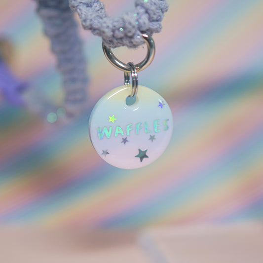 Heart 2.0 Tag (Pastel Rainbow)