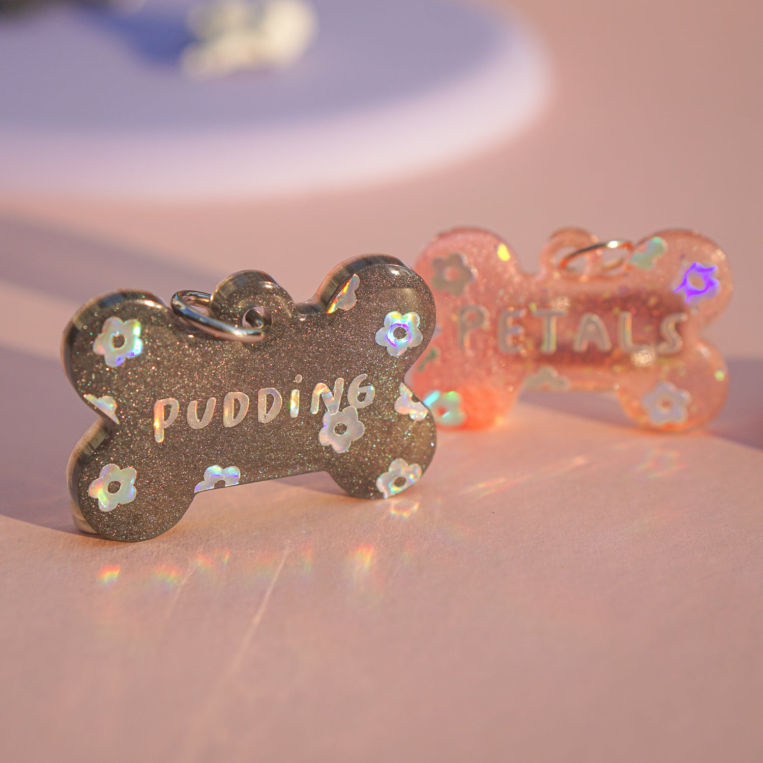 Bolts, Clouds, Daisies and Smiley Tags